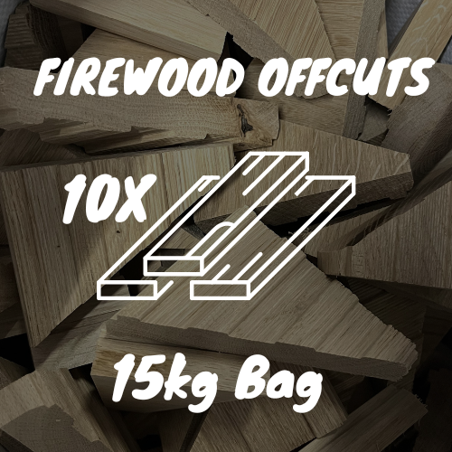 Firewood Offcuts - 10 x 15kg Bags